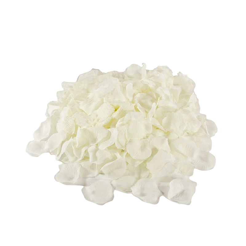 Silk Rose Petals, Bag Ivory