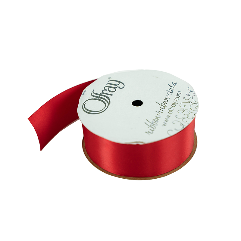 Double Faced Satin Ribbon - Red