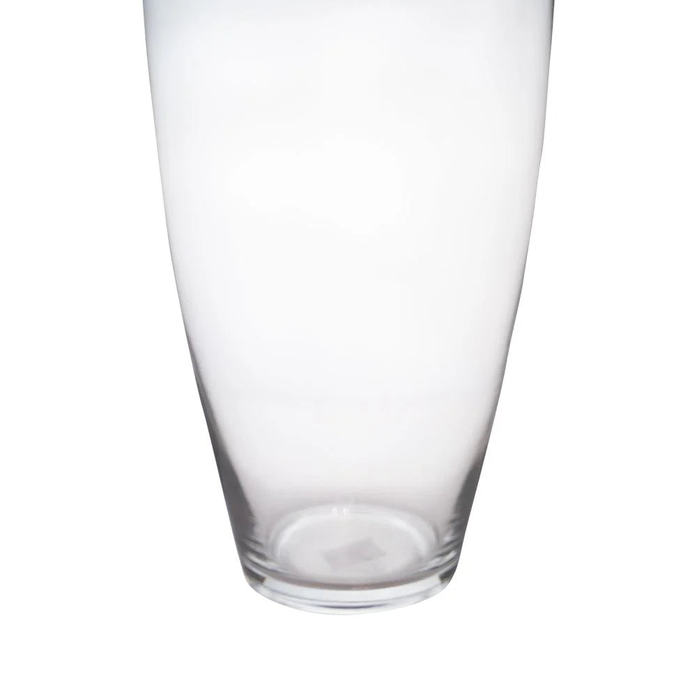 15" Glass Tapered Vase