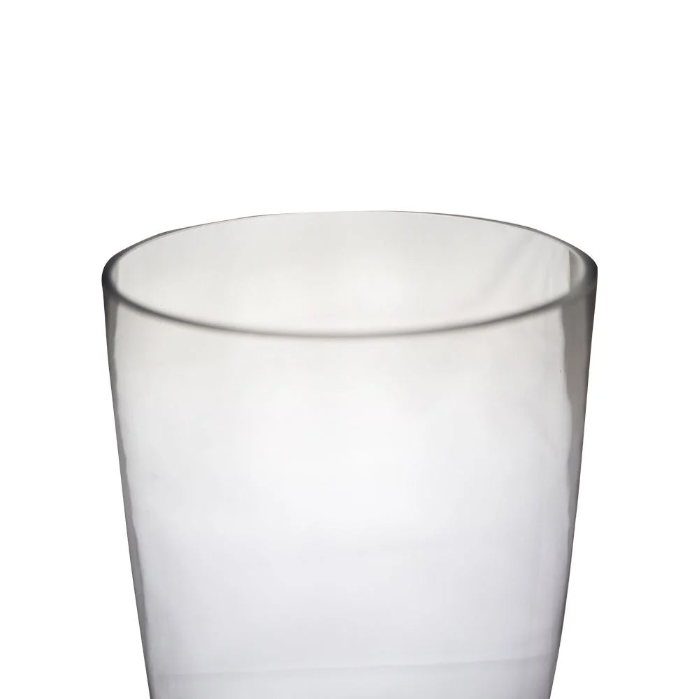 15" Glass Tapered Vase