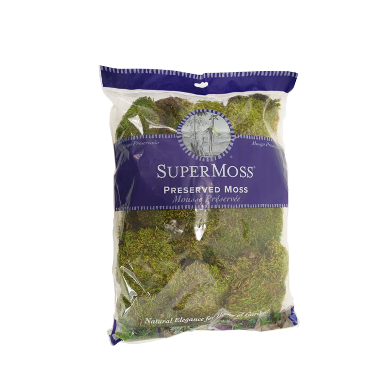 Mood Moss Preserved Natural Green - Large bag