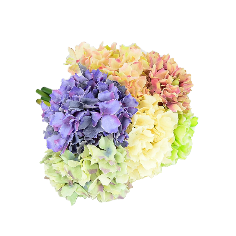 Small Silk Hydrangea Different Colors