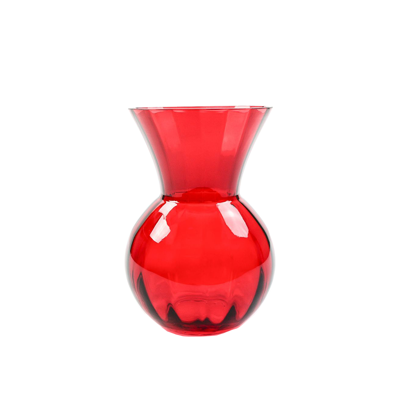 Ruby Red Gathering Vase