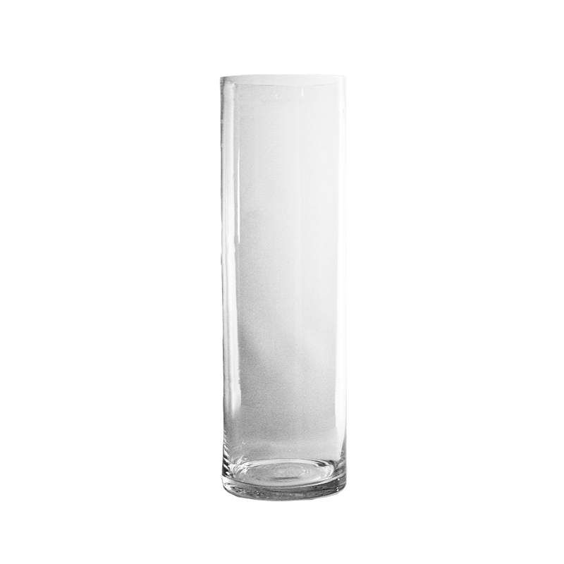 Tall Glass Cylinder Vase 20-inch x 6-inch