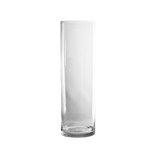 Tall Glass Cylinder Vase 20-inch x 6-inch