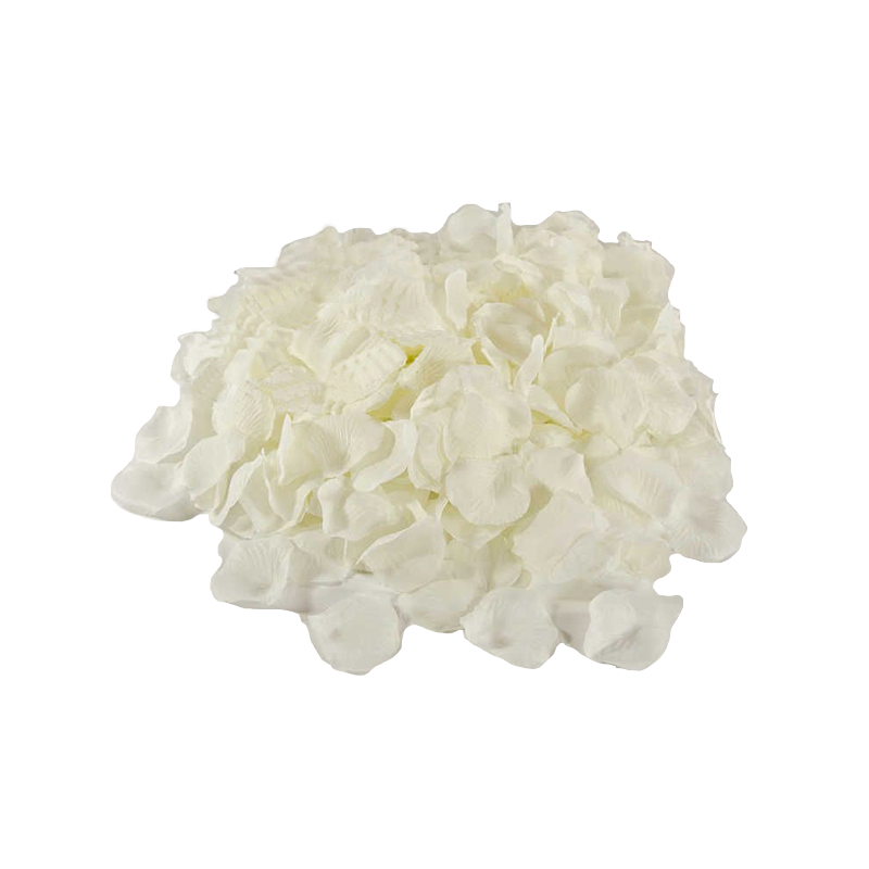 Silk Rose Petals, Bag White