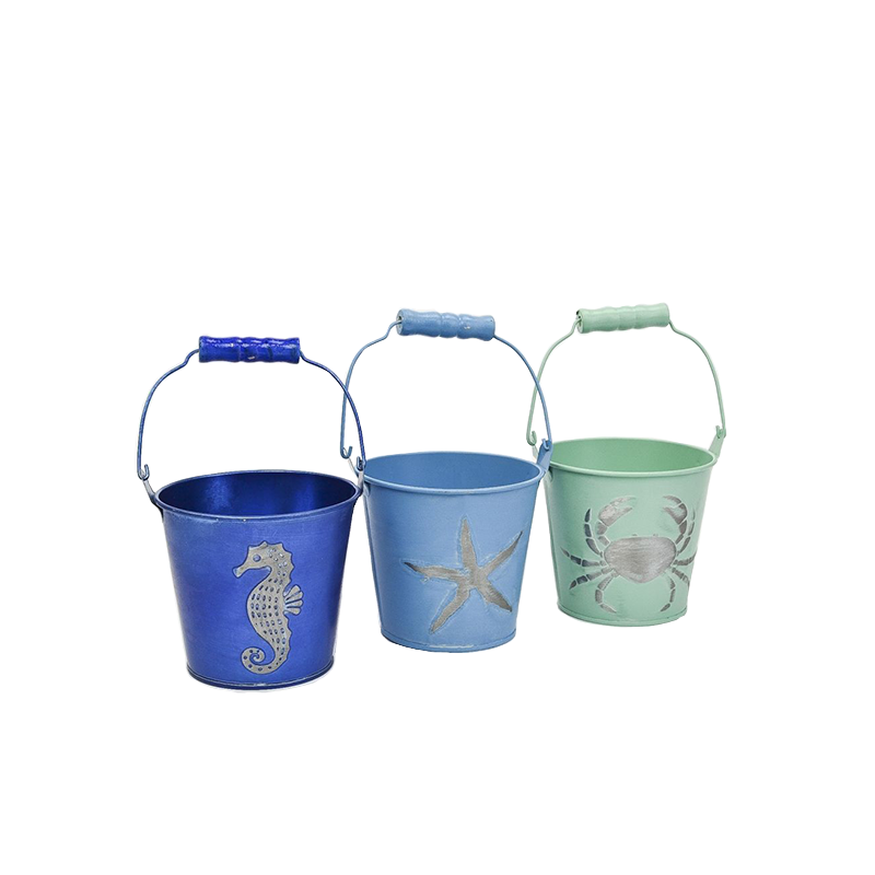 Mini Beach Pails - Set of 3