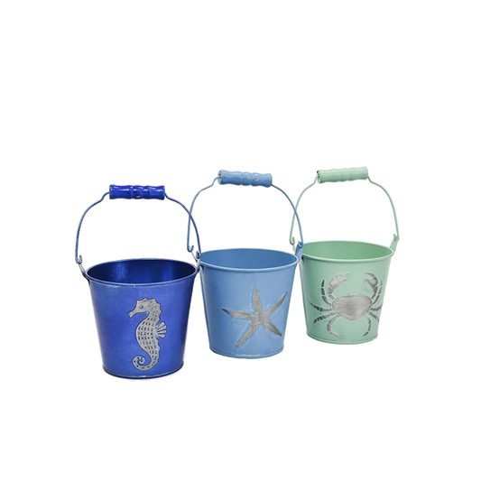 Mini Beach Pails - Set of 3