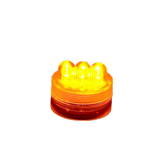 Waterproof 3 LED Light Orange