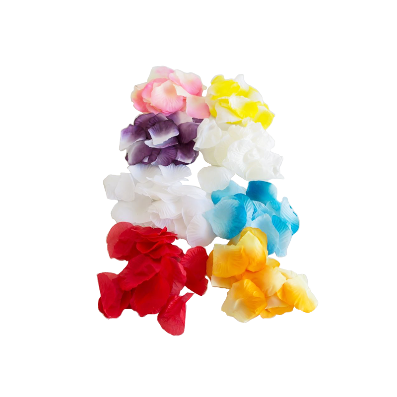 Silk Rose Petals, Bag Yellow