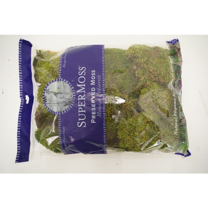 Mood Moss Preserved Natural Green - Large bag