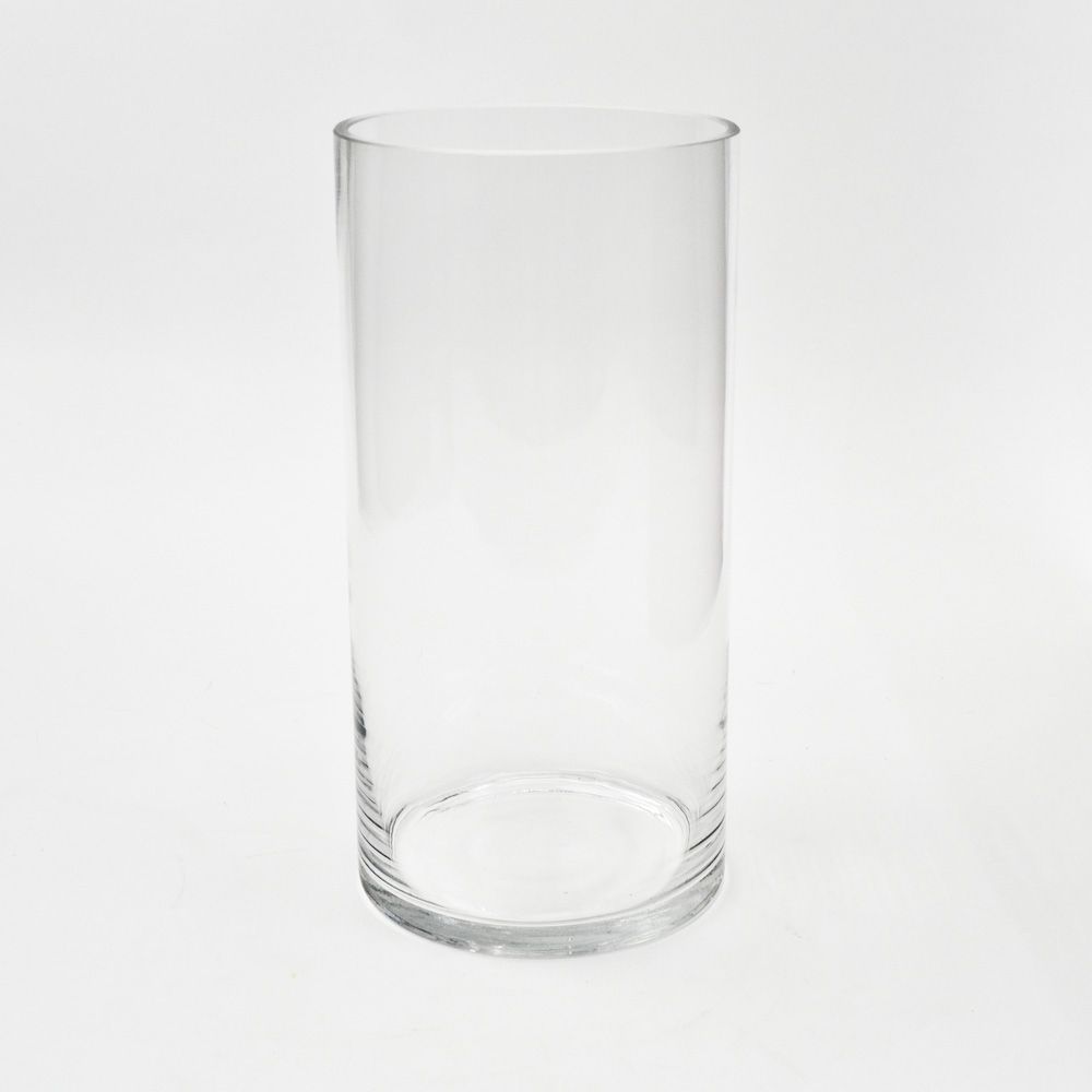 12" x 6" Glass Cylinder Vase