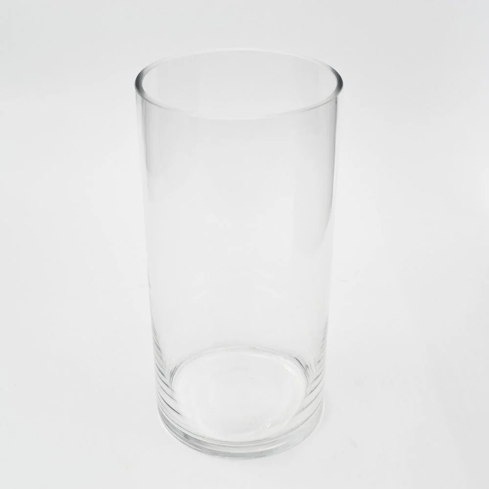 12" x 6" Glass Cylinder Vase