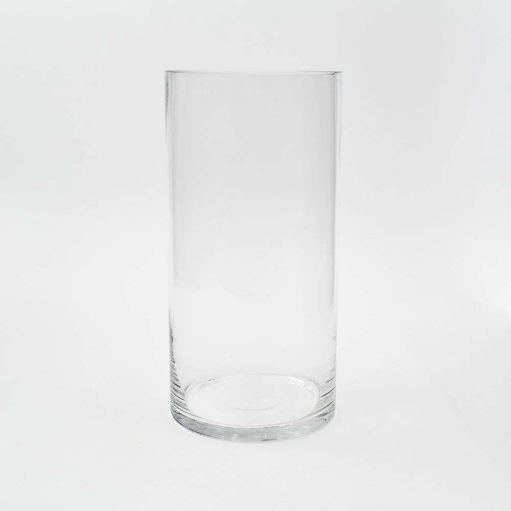 12" x 6" Glass Cylinder Vase