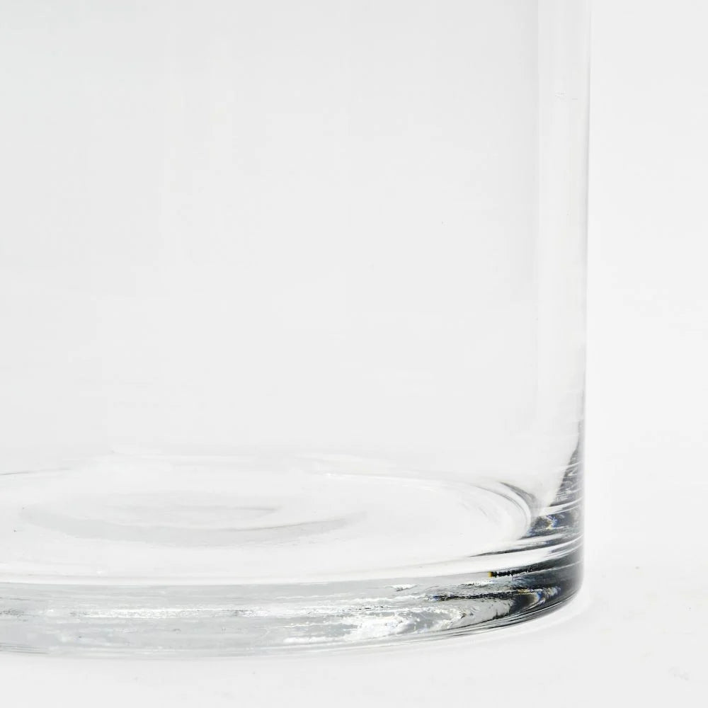 12" x 6" Glass Cylinder Vase