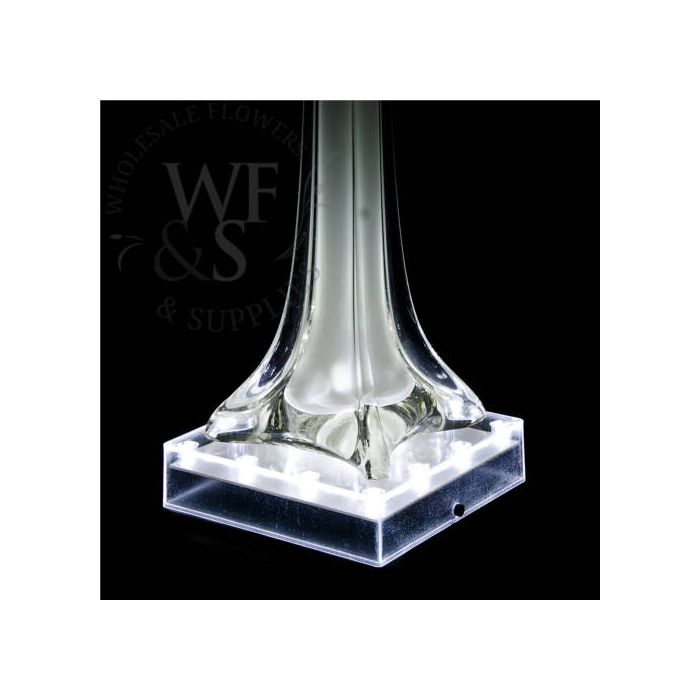 Eiffel Tower Glass Vase 16-inch - Clear