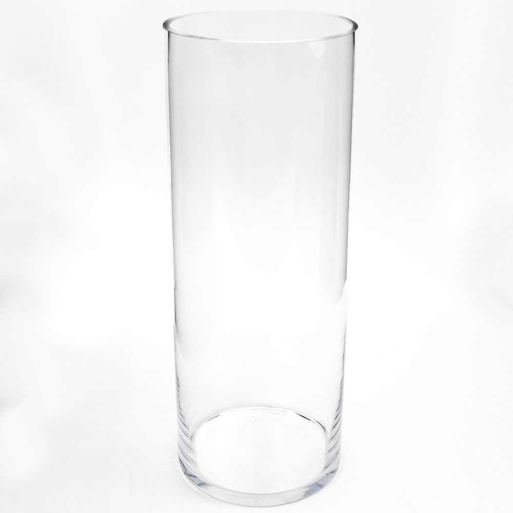 16" x 6" Glass Cylinder Vase