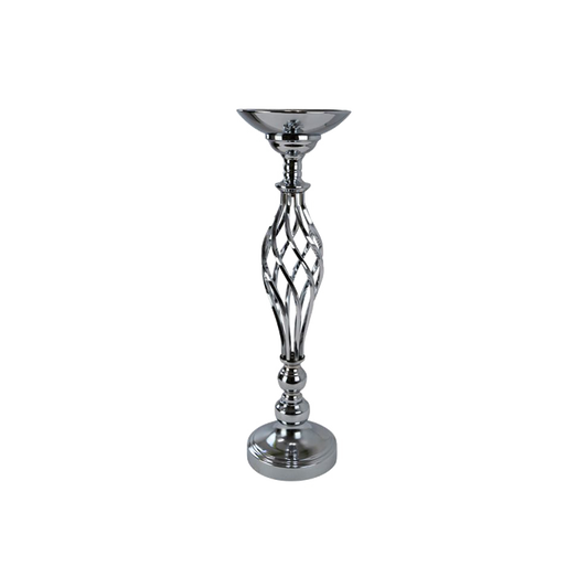 20.5" Twisted Metal Candle Holder