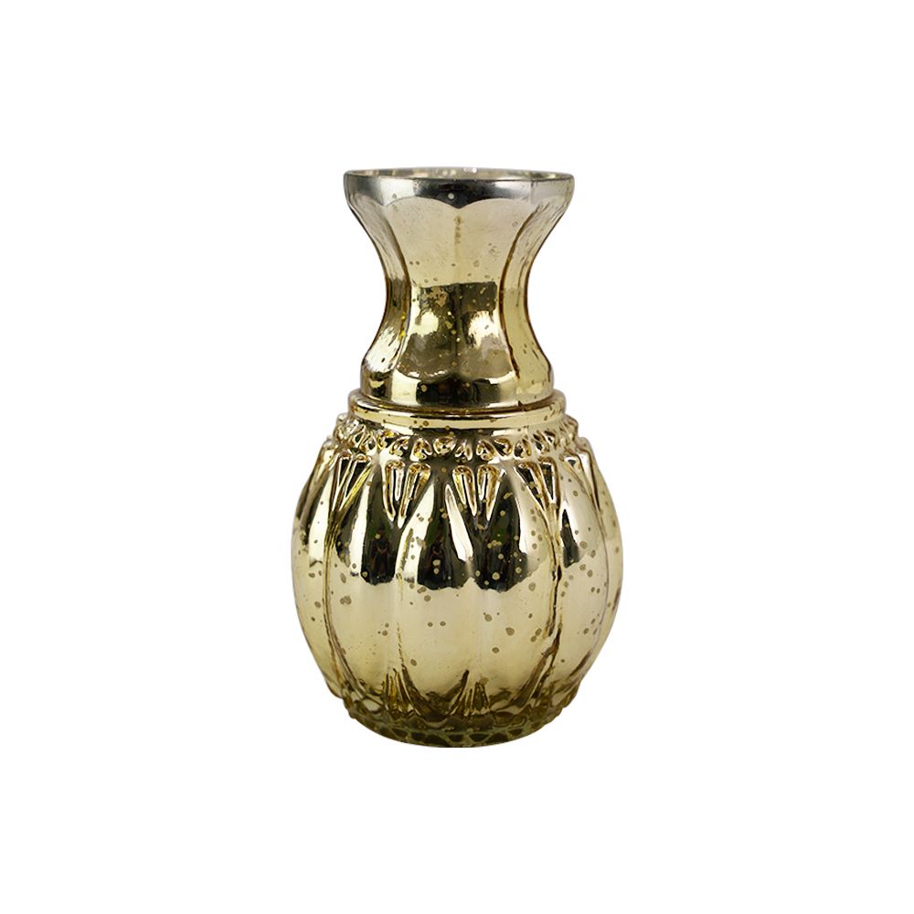 6" Mercury Gold Vase