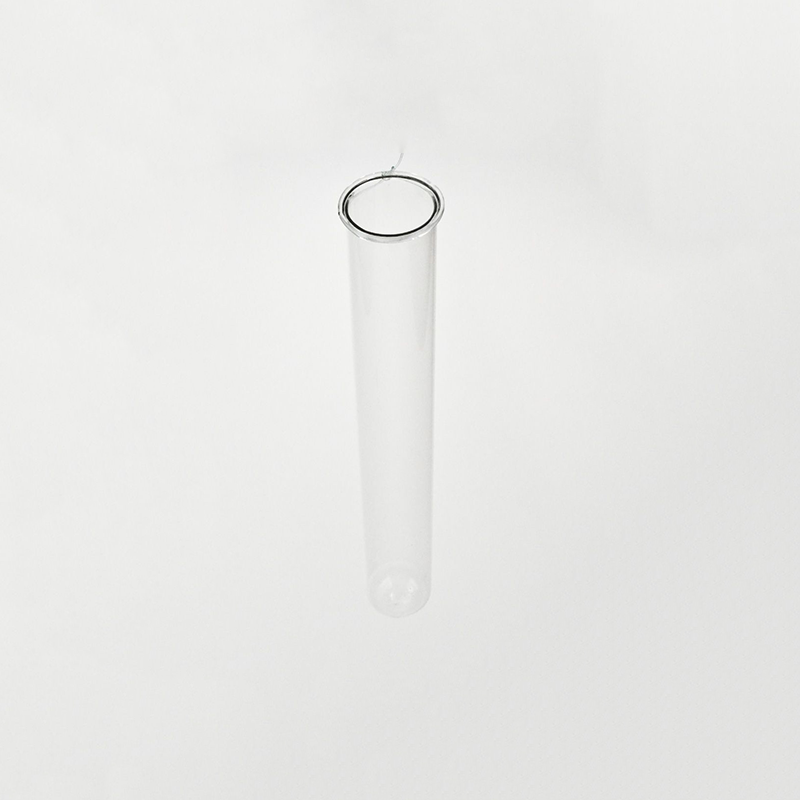 8 Inch Clear hanging tube