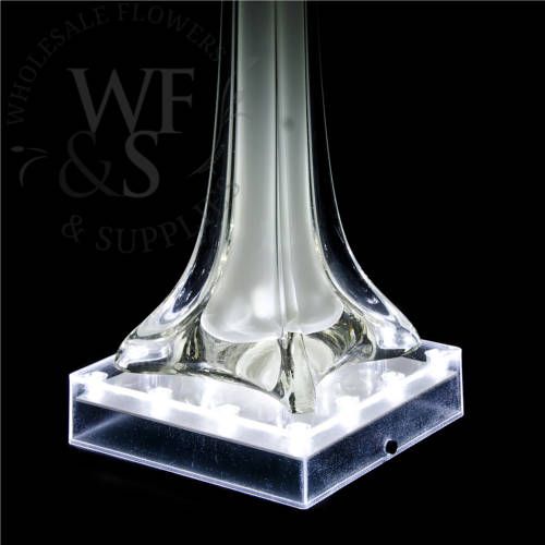 Eiffel Tower Glass Vase 28in