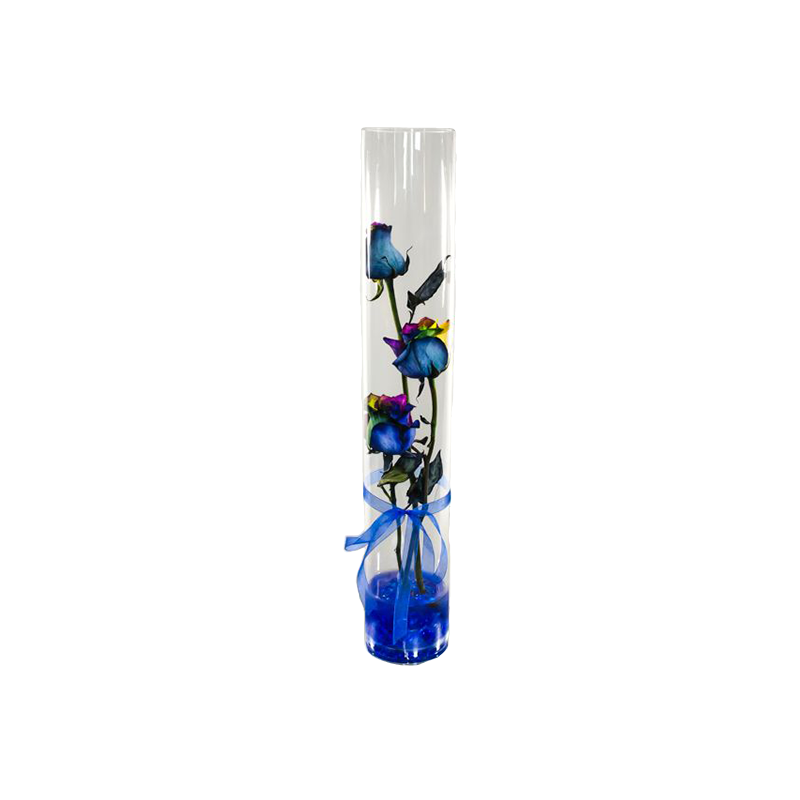 28 x 4 Glass Cylinder Vase