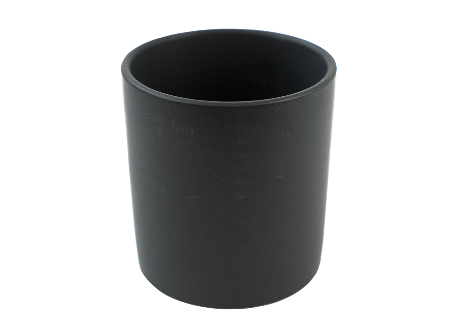 4" Ceramic Cylinder Vase - Black