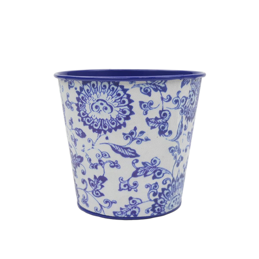 China Style Floral Planter Bucket -Small