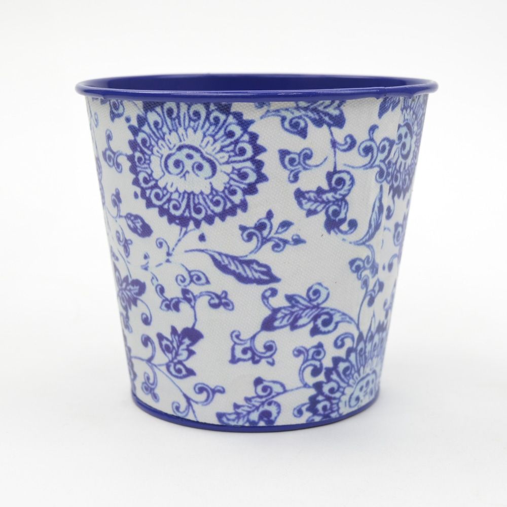 China Style Floral Planter Bucket -Small