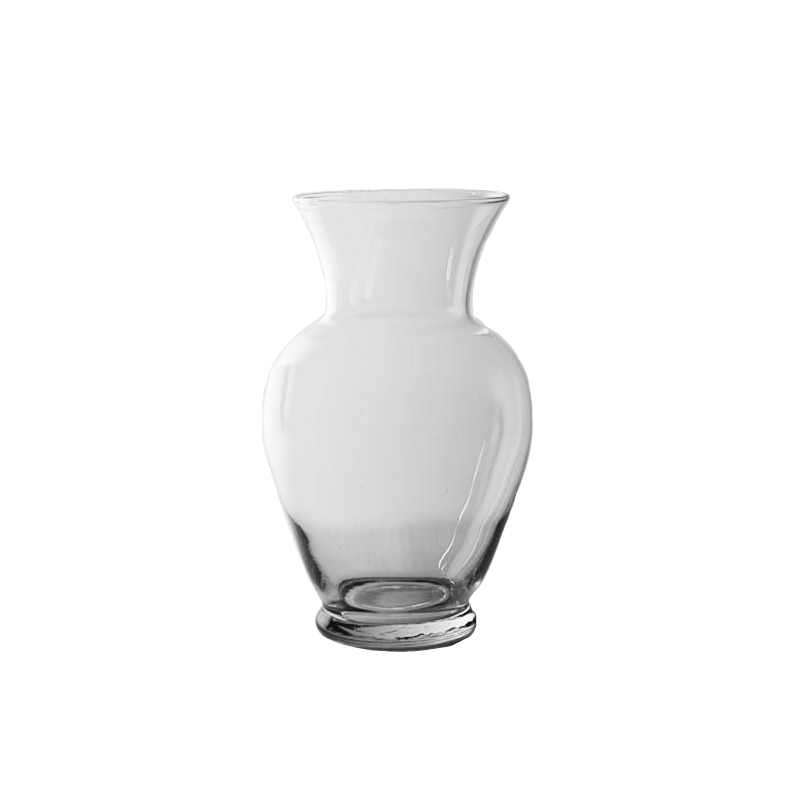 Classic Glass Urn Vase 10.5"