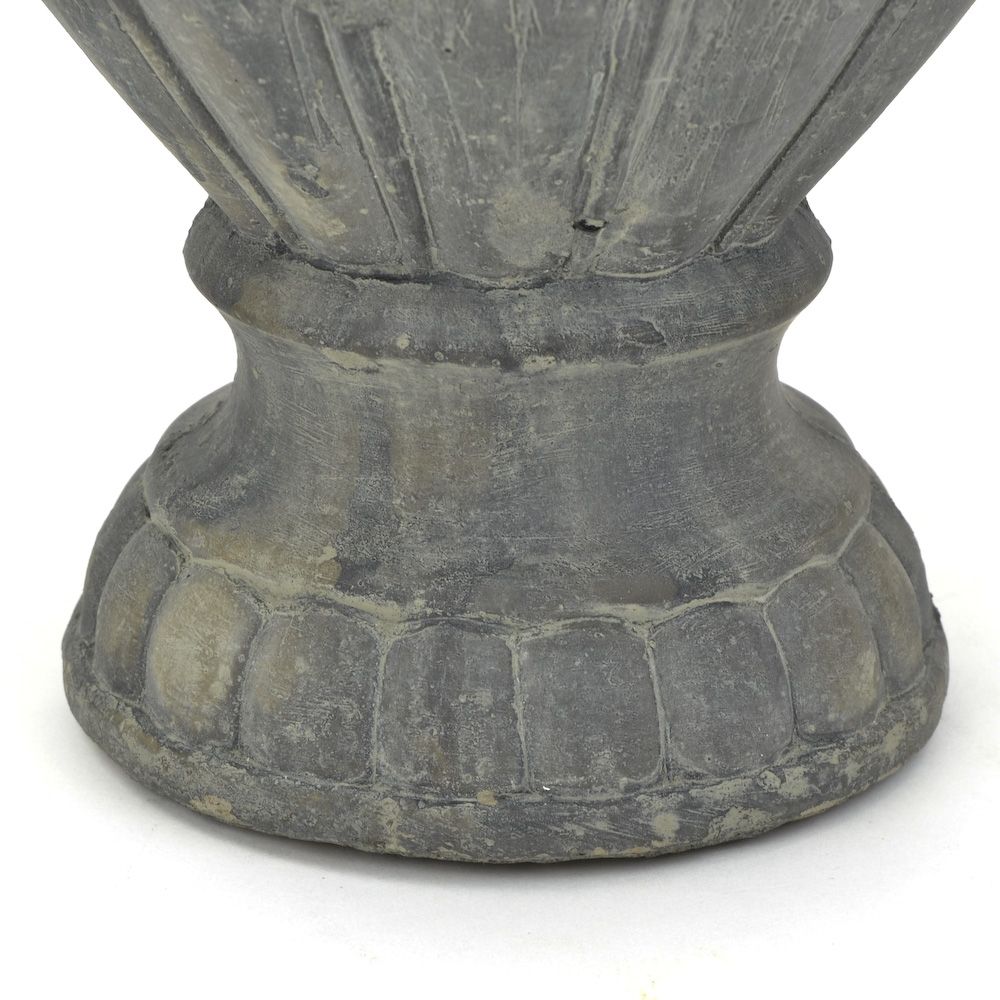 Cement pot, Pedestal Urn with Handles
