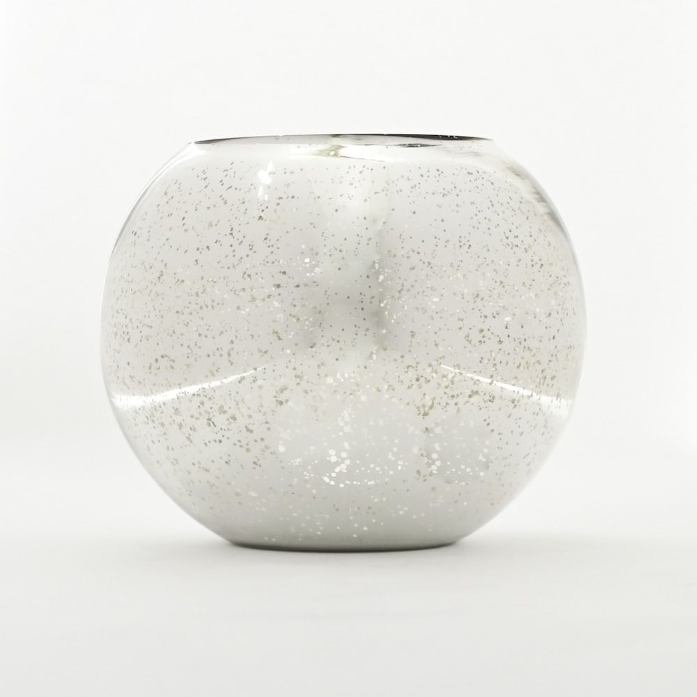 Glass Bubble Bowl – Mercury