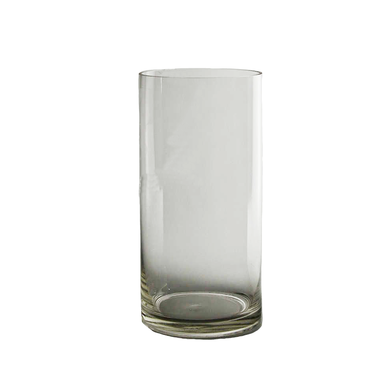 5" x 10" Clear Glass Cylinder Vase