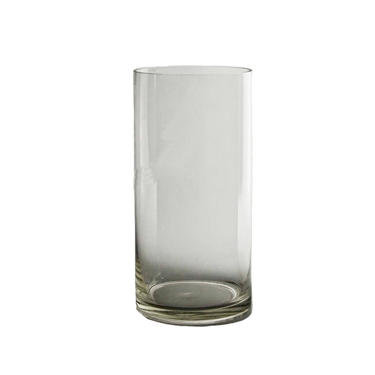 5" x 10" Clear Glass Cylinder Vase