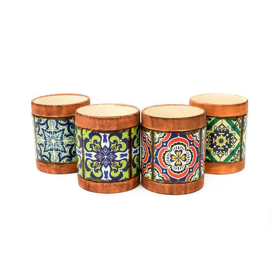 Barcelona Cylinder Vase Set of 4