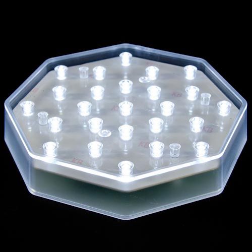 6¼" Illuminating 25 Clear LED Centerpiece Light Base