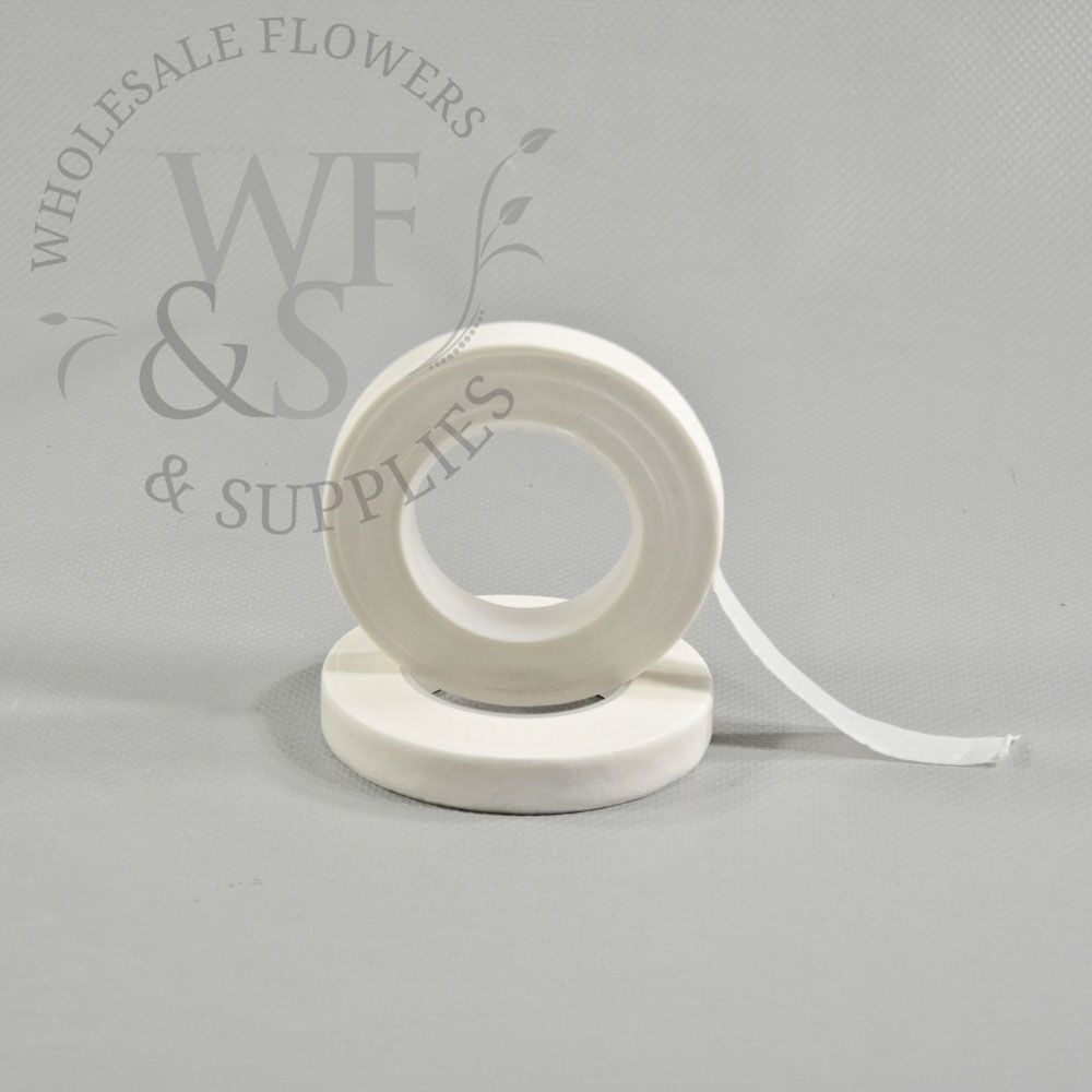 Floral Tape White 2 Roll Stem Wrap 30yds x 1/2 (Total 60 Yards