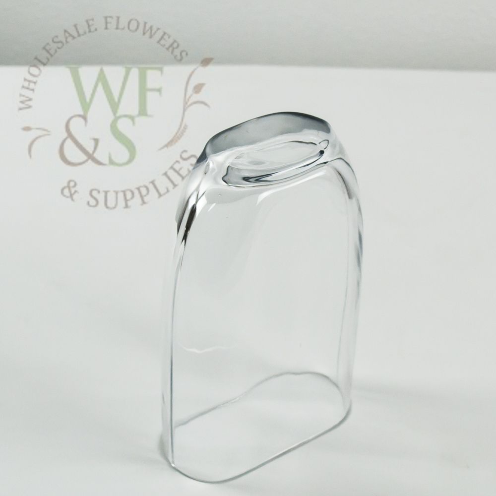 Oval Pill Glass Vase 12" Tall