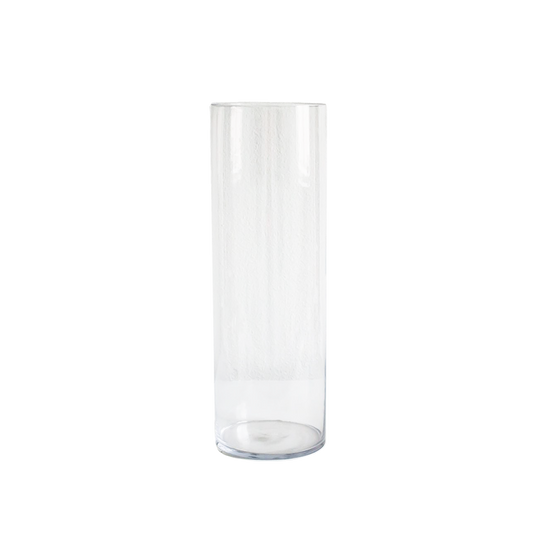 Glass Cylinder Vase 24" x 7.5"