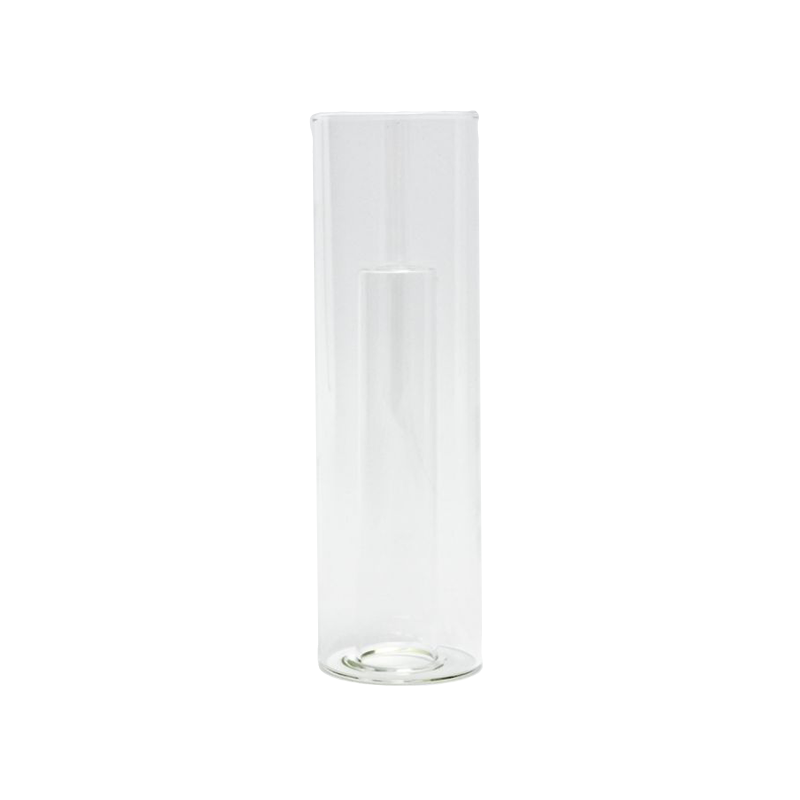 Glass Candle Holder Terrarium 8"