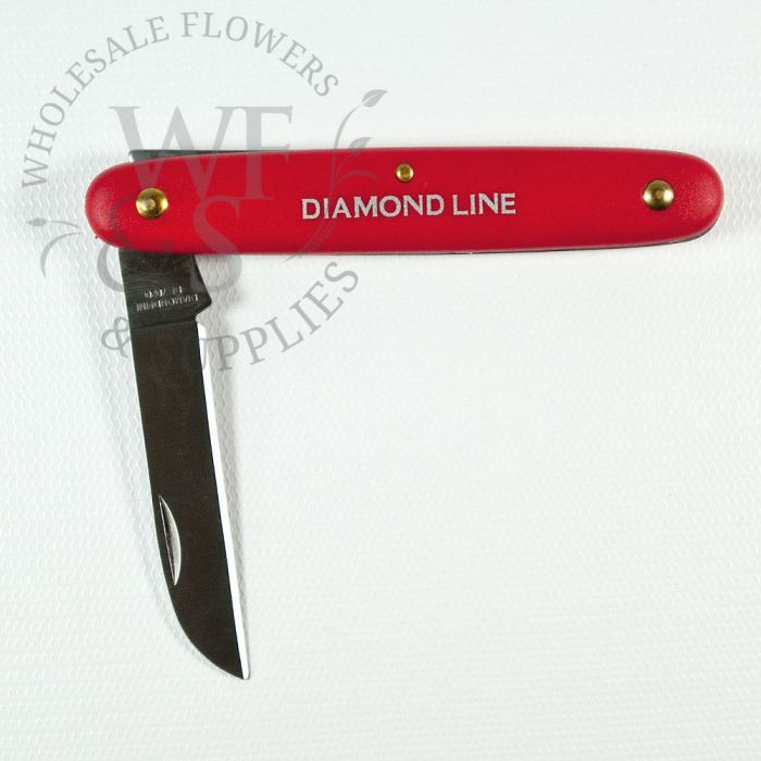 Diamond Line Floral Knife
