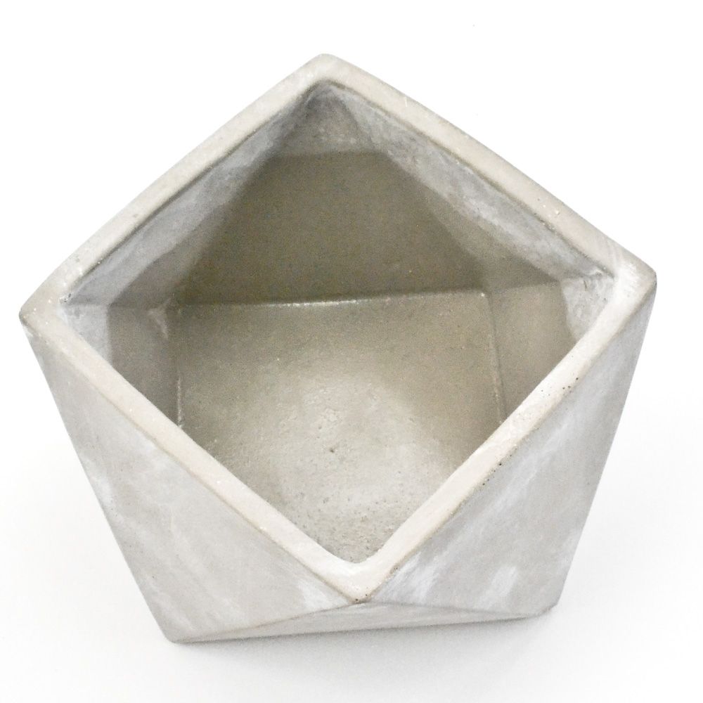 4.5 Inch Geometric Vase Modern Ceramic
