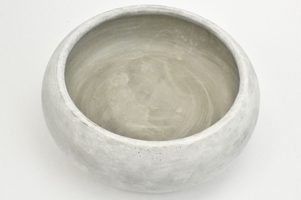 Modern stone wash planter