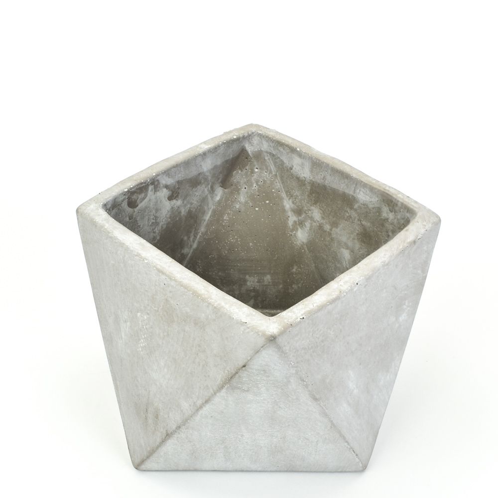 Geometric Urban Jungle Concrete Vase