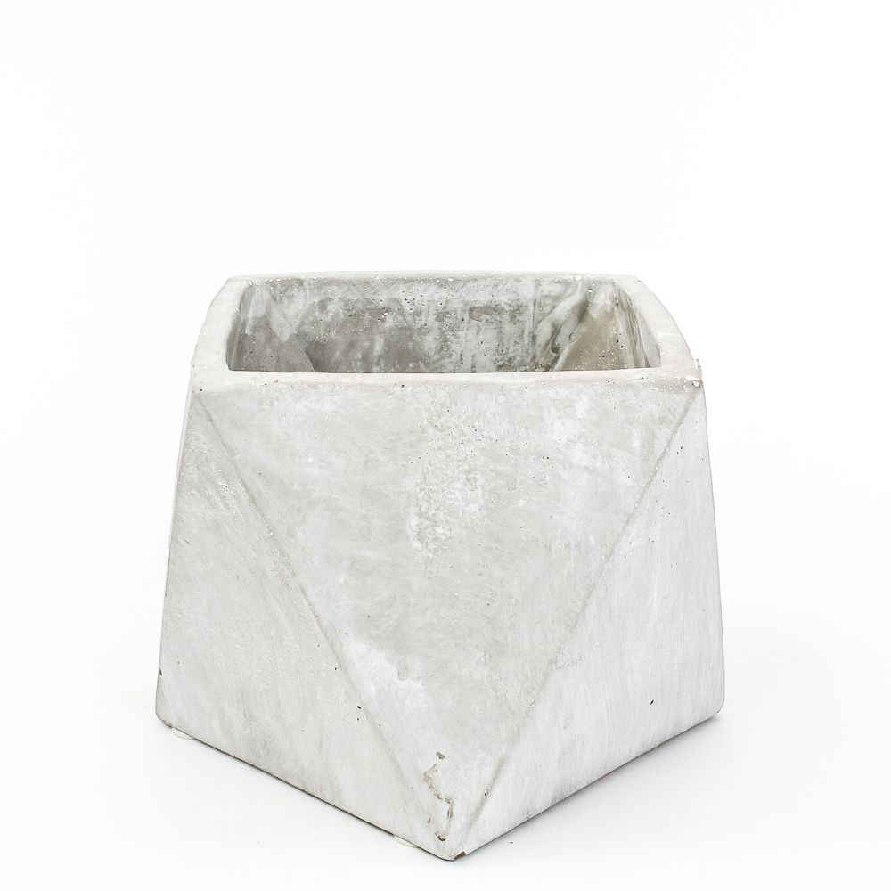 Geometric Urban Jungle Concrete Vase