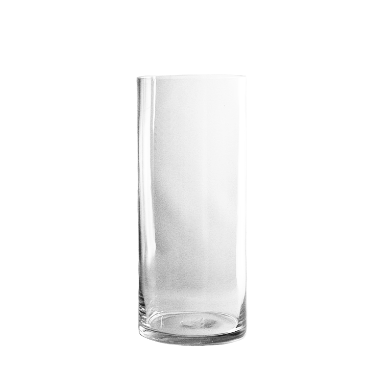 Glass Cylinder Vase 14" x 6 "