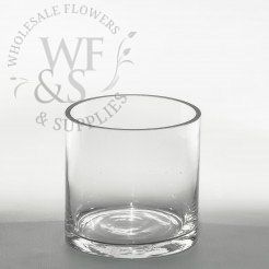 Cylinder Votive Candle Holder 3-inch Clear Glass