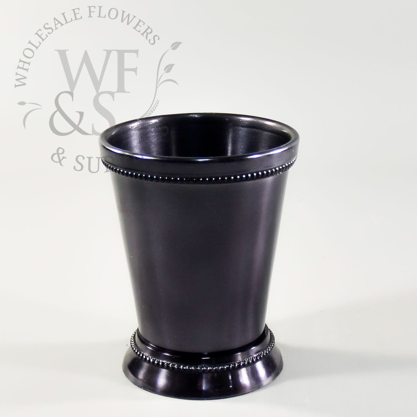 4.4" Obsidian Aluminum Mint Julep Cup