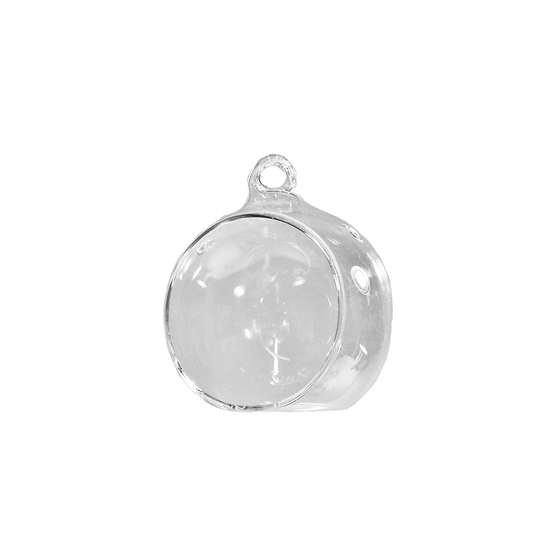 Hanging Glass Terrarium Globe Votive Holder Small