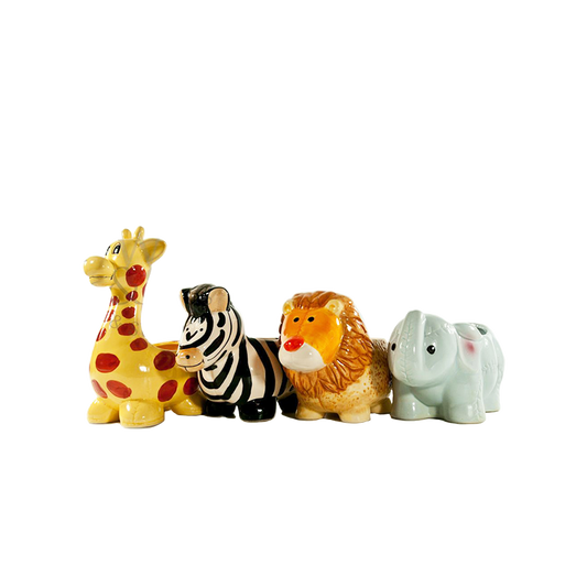 Ceramic Zoo Animals Assorted Set